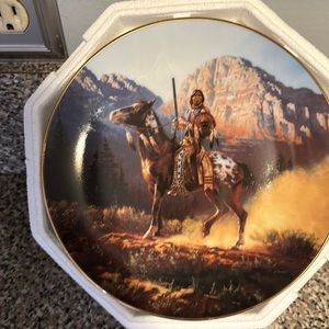 Vintage 1992 The Hamilton Collection “Top Gun” from Mystic Warriors by Chuck Ren